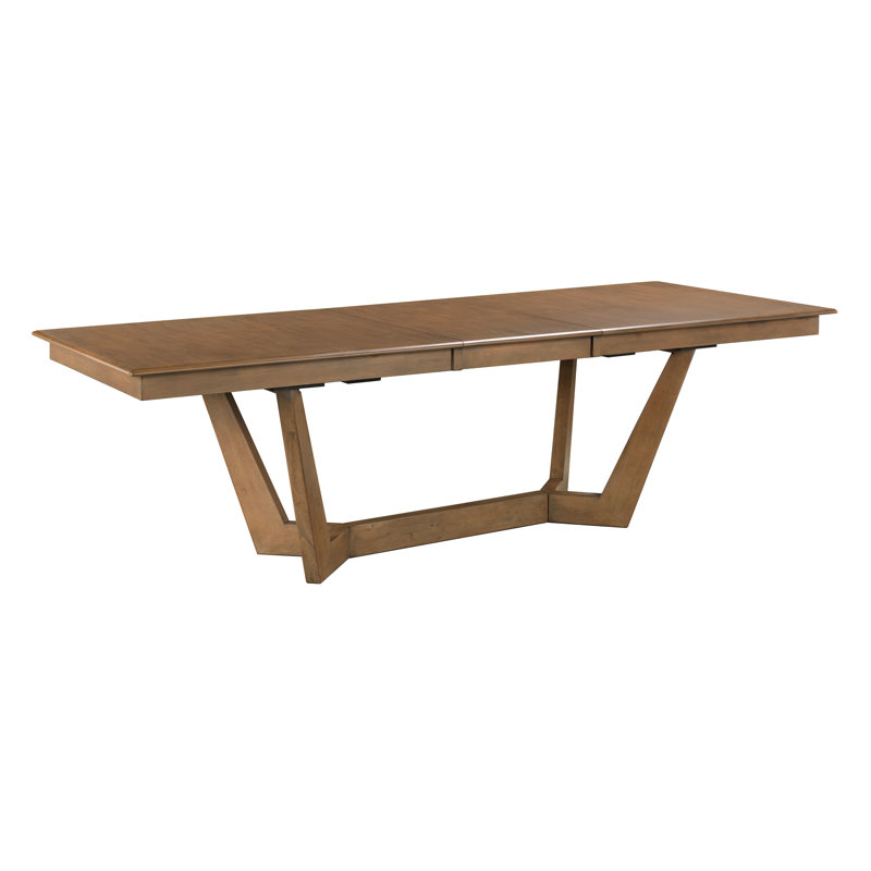 80" RECTANGULAR TRESTLE TABLE PKG, LATTE