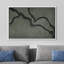 Impression sur toile Moody Green Abstract Lines Minimalist-108345653-108345651