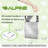 Stainless Steel Wall-Mounted Sanitary Napkin Receptacle-101588547