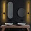 Robstown LED Plug-in Flush Mounted Sconce