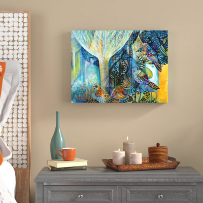 « fée », reproduction d’impression sur toile tendue