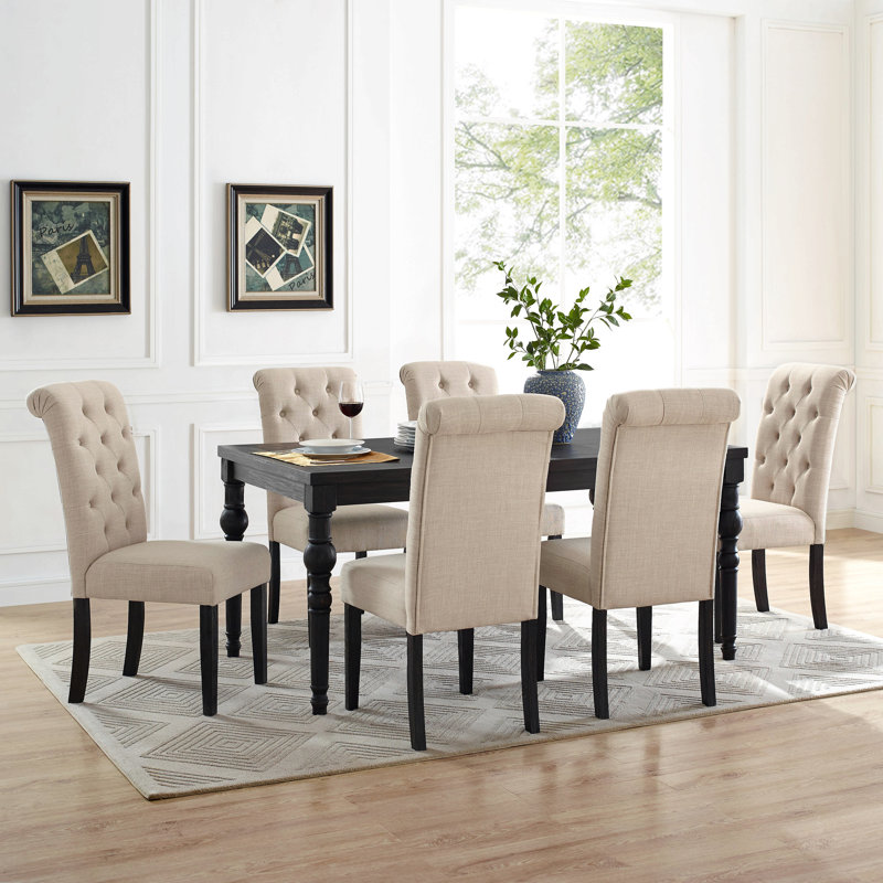 Ensemble de salle à manger Leviton, Beige
