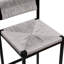 Upholstered Chenille Counter Stool