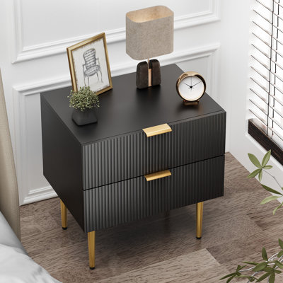 53 cm W Bedside Table