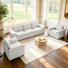Canapé modulaire 5 pièces Lauretta