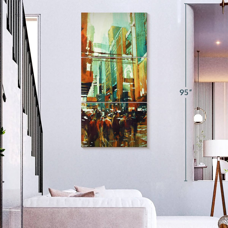 Houston, 75" H x 36" W