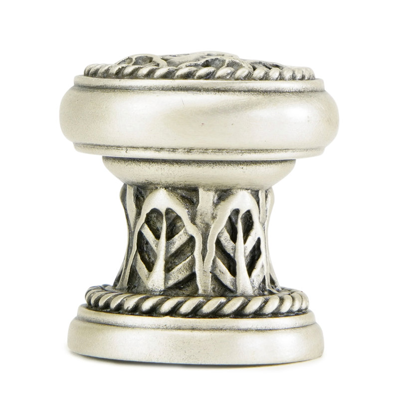 CARLISLE KNOB; MATTE FINISH, Matte Silver