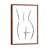 Classic Brown Wood Framed selected