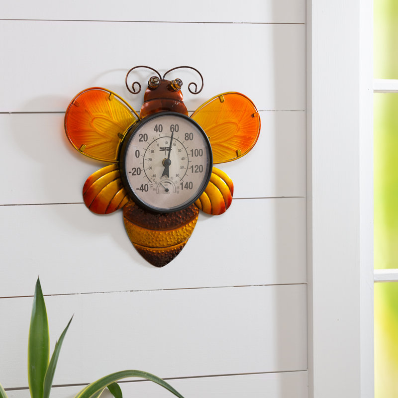 Décoration murale thermomètre d'extérieur Abaan Bee