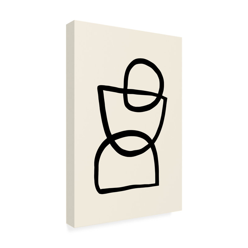 «Picufy Studio Shape 04», art sur toile, H 47 po x l 30 po x P 2 po
