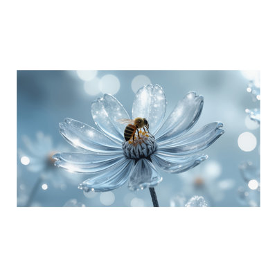 Floral Motif Non-Woven Thin Printed Rug with Intricate Detailed Design for Elegant Home Decor