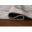 Tapis gris à motif géométrique indien Oushak 8 x 10