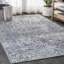 Laymon Modern Persian Vintage Medallion Light Grey/ Multi Rug-215762317