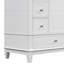 Freestanding vanity cabinet with ceramic basin-515965978