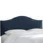 Tête de lit tapissier en velours Umaiza-22459438-22459443