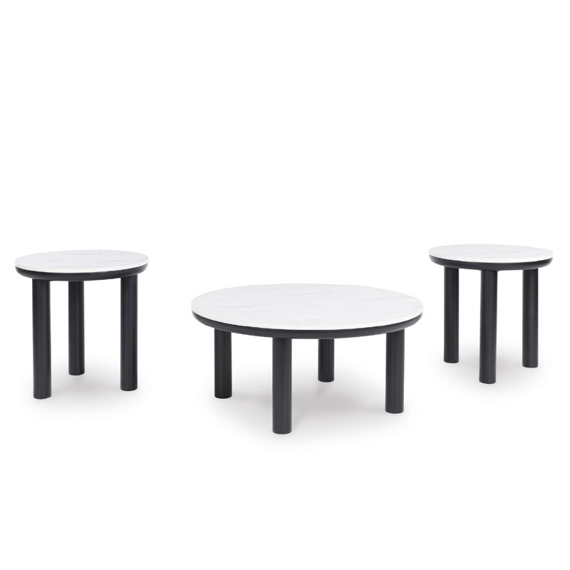 Table Bibiane, ensemble de 3