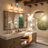 Ashod 3 - Light Dimmable Vanity Light with Bathroom Accessories