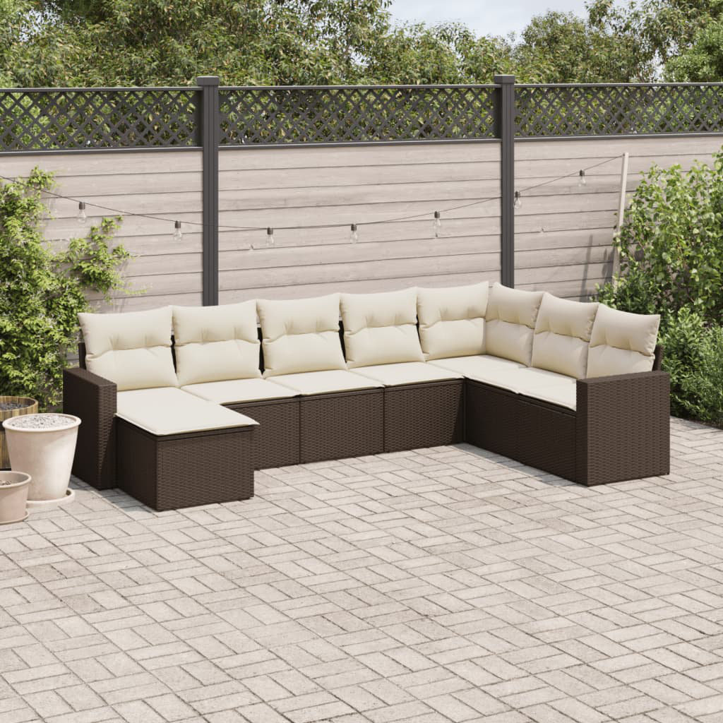 62 cm breites Outdoor-Sitzgruppen-Set mit Kissen