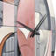 Horloge murale Pink Transcendent Angles III - Abstract Shapes-1626040408