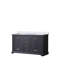 Meuble-lavabo double 60 po X P 22 po D, avec plateau en quartz blanc pour la maison-545972973