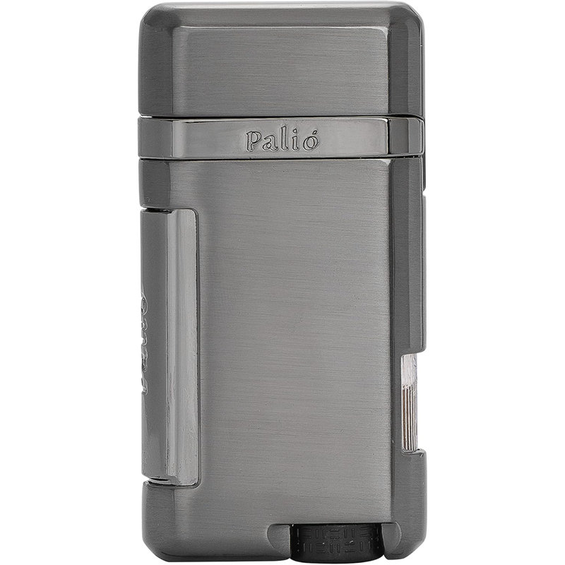 Allume-cigare à flamme à angle simple Paliz Lazio, Gris