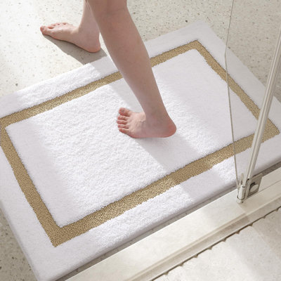 Tapis de bain avec envers antidérapant