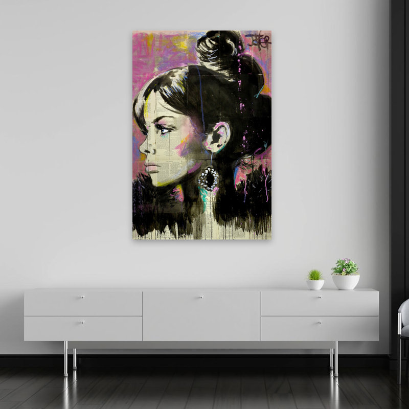 Parlez vous, 60" H x 40" W