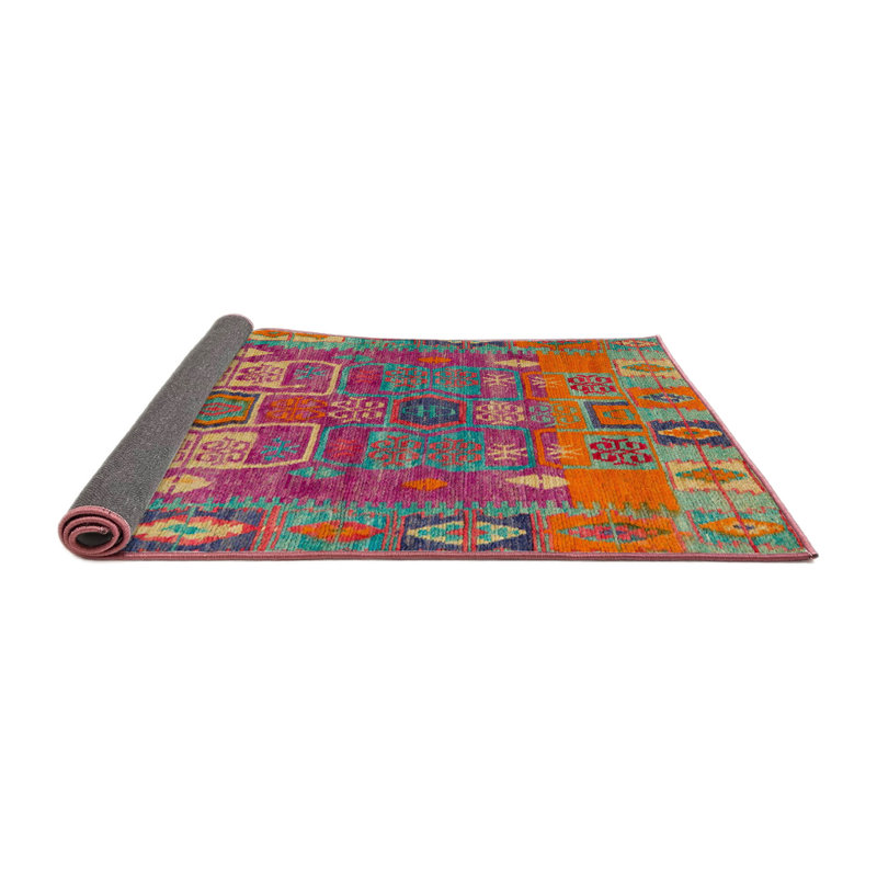 Tapis abstrait 411 moderne, Carré 6 pi