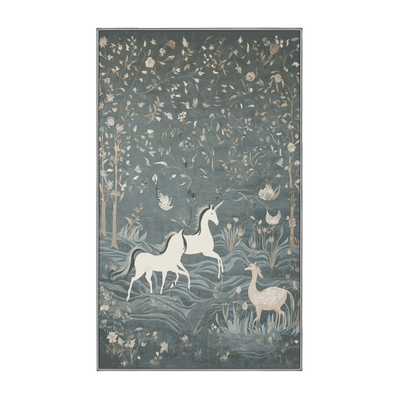 Tapis gris lavable à la machine, Tapis de couloir 2 pi x 5 pi