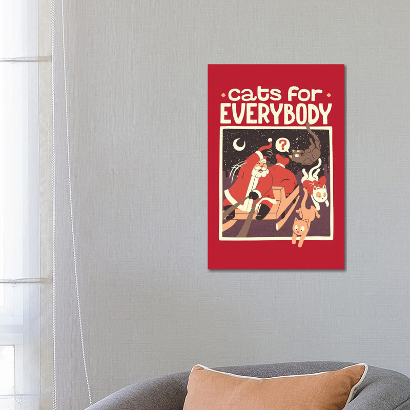 Cats For Everybody by Tobias Fonseca - Wrapped Canvas Gallery-Wrapped Canvas Giclée, 66.04cm H x 66.04cm W