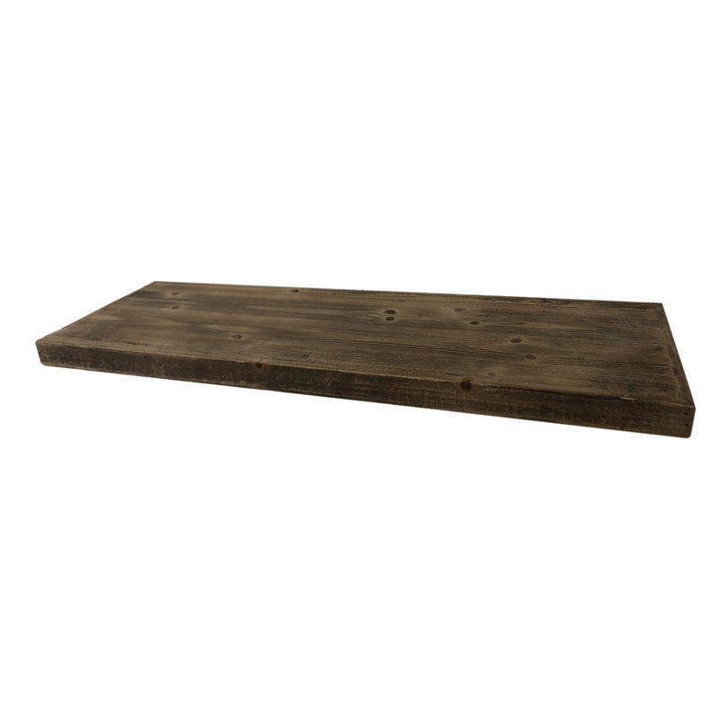 Hasbrouck Pine, 1.25" H x 36" W x 8" D, Dark Brown