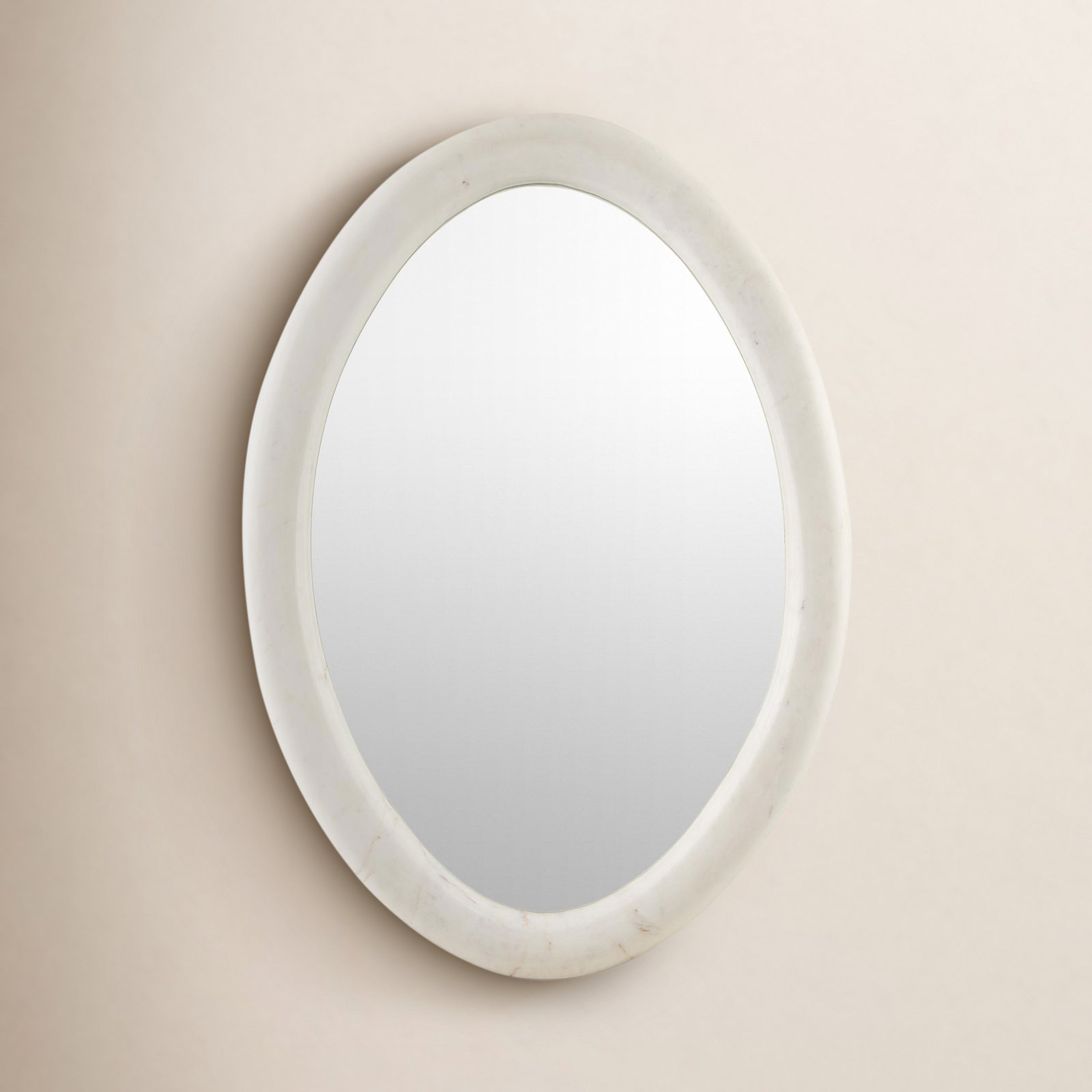 Christie Accent Mirror, 18" x 28", Ivory