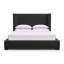 Upholstered Wingback Bed