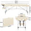213cm Rectangular Adjustable Folding Table-582123209