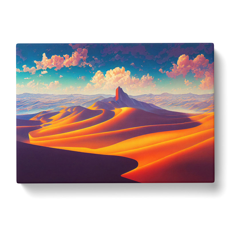 Breathtaking Mountain Landscape - Wrapped Canvas, 50cm H x 76cm W x 3cm D