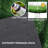 Premium Artificial Turf Mat With Drainage Holes. Thick Fake Grass With Rubber Backing, Ideal For Indoor/Outdoor Pet Areas, Garden, Lawn, Patio & Balcony Decor(Grass Height 0.6 Inches/1.5Cm)-1539924014