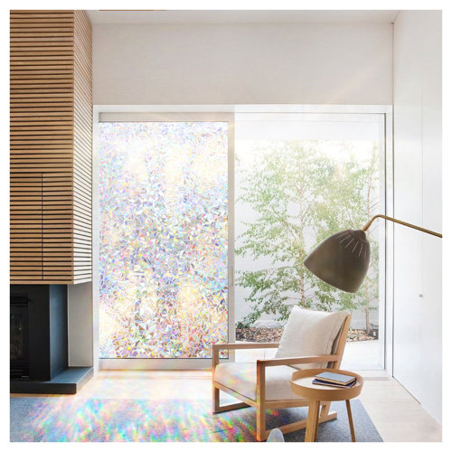 Red Barrel Studio® Abstract Non-Wall Damaging Window Decal & Reviews ...