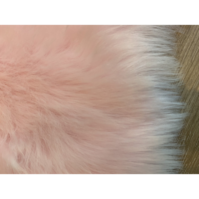Mar Vista Faux Sheepskin Indoor Rug, Round 7'6"