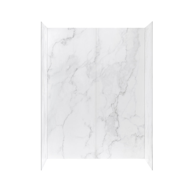 Cabine de douche rectangulaire OVE, Blanc