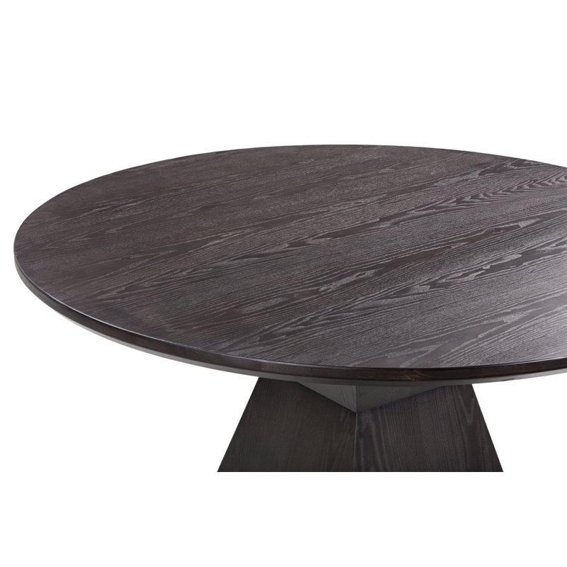 Round Dining Table, Black