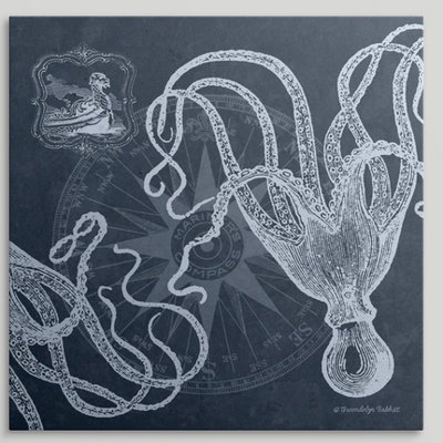 « ii » gwendolyn babbitt, impression Octopi on Indigo