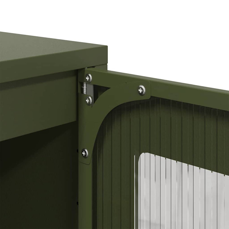 Benkley 36cm Sideboard, Olive Green