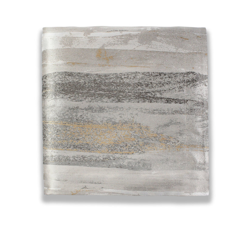 Horizon Duvet Cover, King Duvet Cover, Gold/Silver