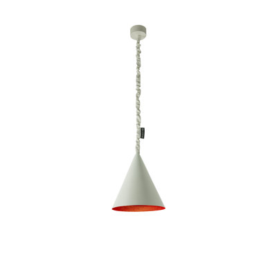 1 - Light Cement Cone Pendant