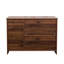 Buffet moderne en bois pour la maison - 43,3 pouces avec 2 portes, 1 rangement et 1 tiroir