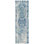 Tapis oriental bleu / ivoire Annette