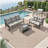 3-Piece Metal Patio Furniture Set-9723035