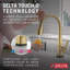 Lenta Pull Down Sprayer Touch Kitchen Sink Faucet, Touch Control Kitchen Faucet-109008110