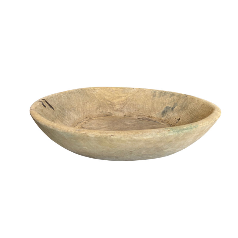 Bol en bois recyclé (LG), H 3 po x l 15,8 po x P 15,8 po