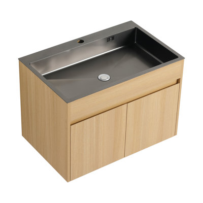 Armoire murale de salle de bain 28 po avec buanderie flexible 28 po avec porte à fermeture en douceur